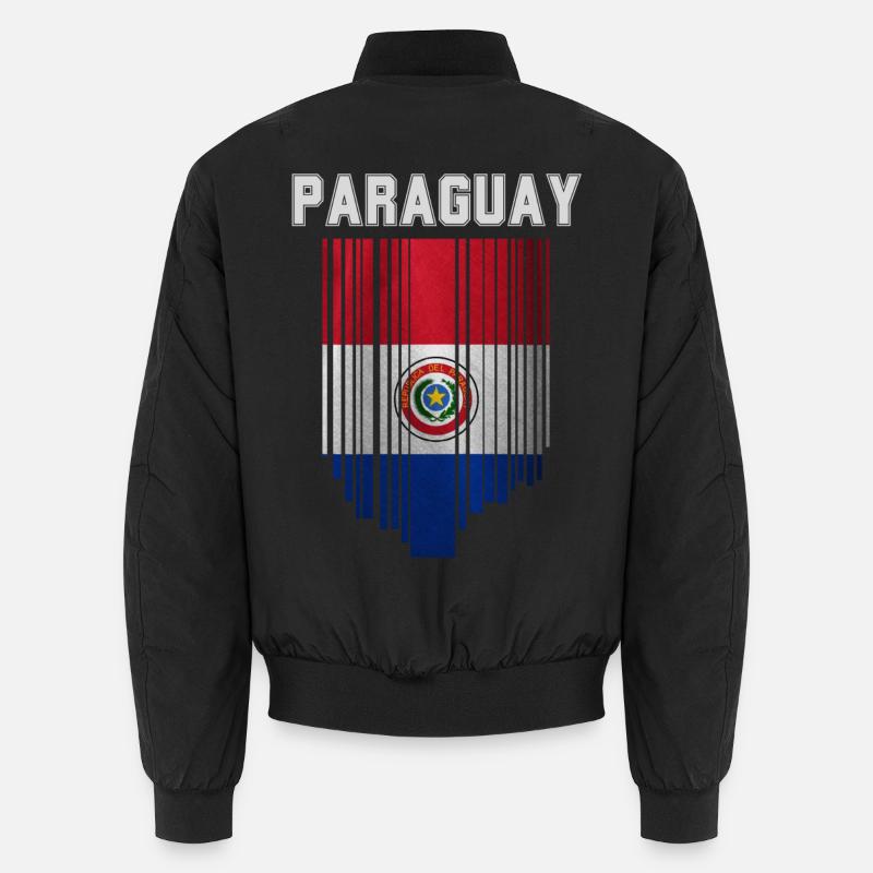 Paraguayan flag, Paraguayan pride Unisex Bomber Jacket