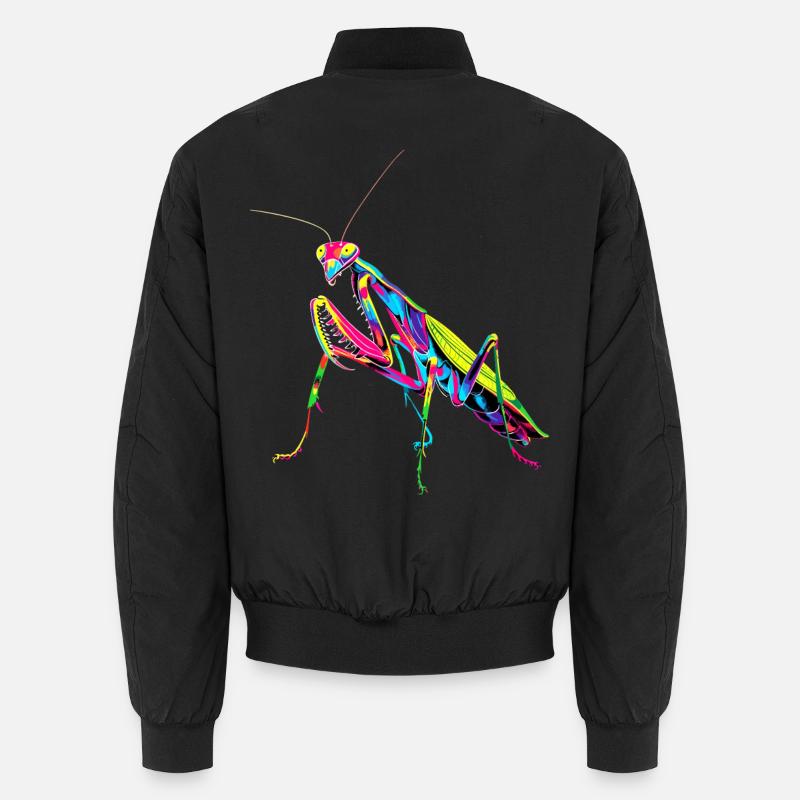 Praying Mantis Praying Mantis Love Mantis Unisex Bomber Jacket