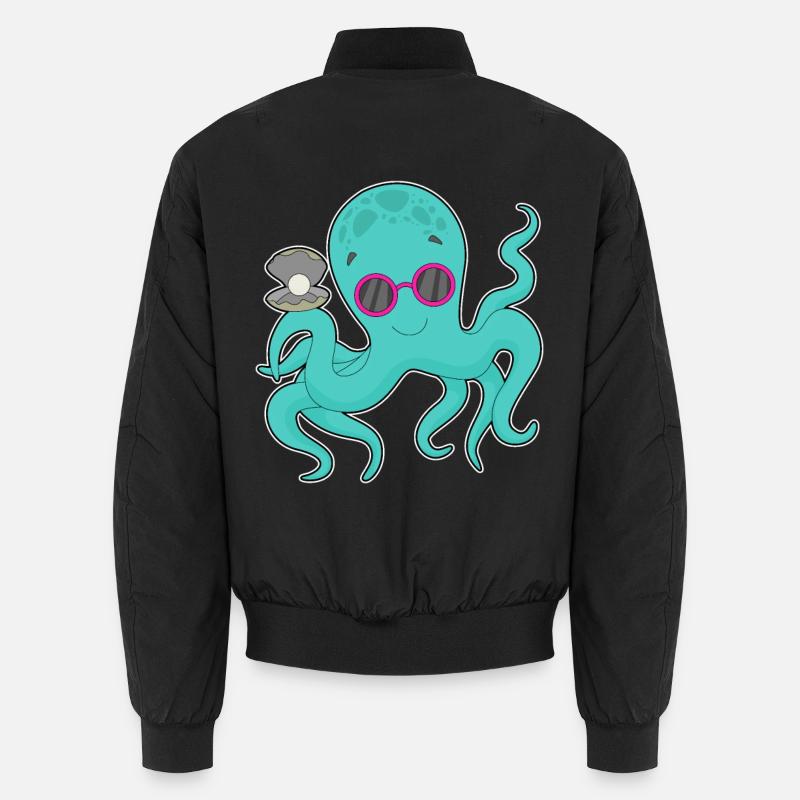 Perle de pieuvre Bomber unisexe