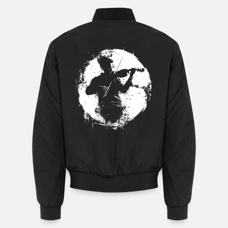 Graphique Violoniste Bomber unisexe