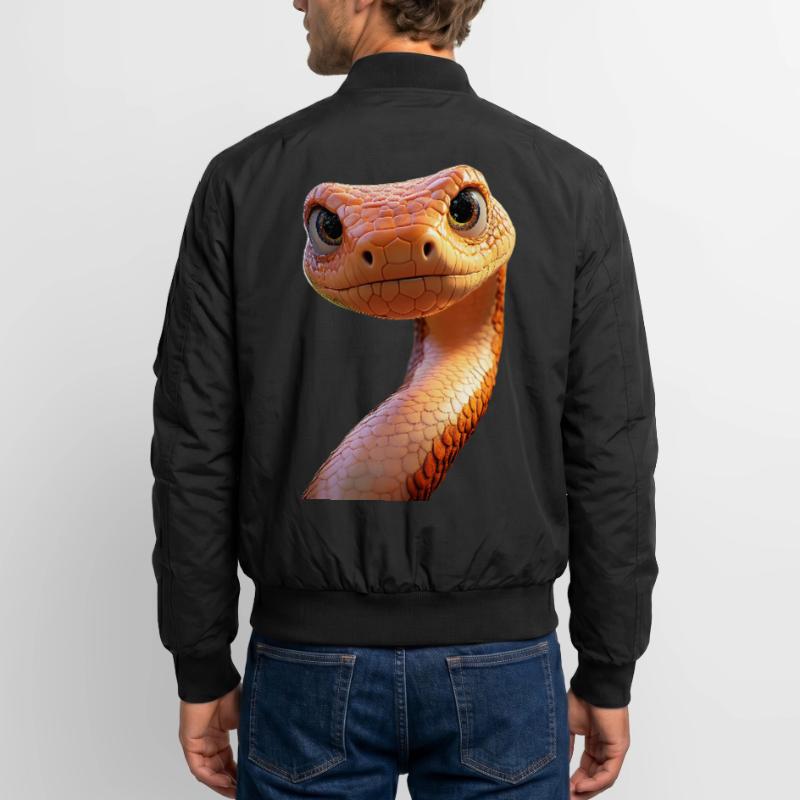 Serpent Python Cobra Mamba Serpent à sonnettes Serpent Bomber unisexe