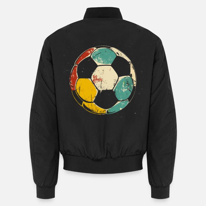 Soccer Illustration Unisex Bomber Jacket