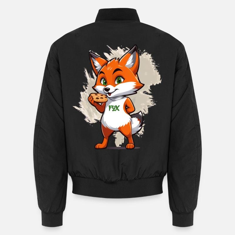 Renard aux biscuits Bomber unisexe