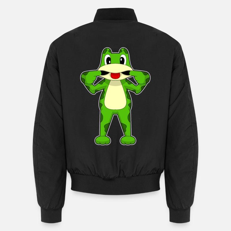 Grenouille folle - Bomber unisexe - noir