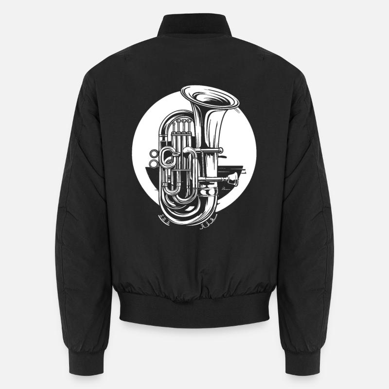 Dessin de tuba Bomber unisexe