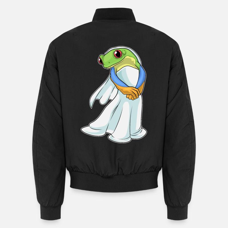 Grenouille Robe de mariée - Bomber unisexe - noir