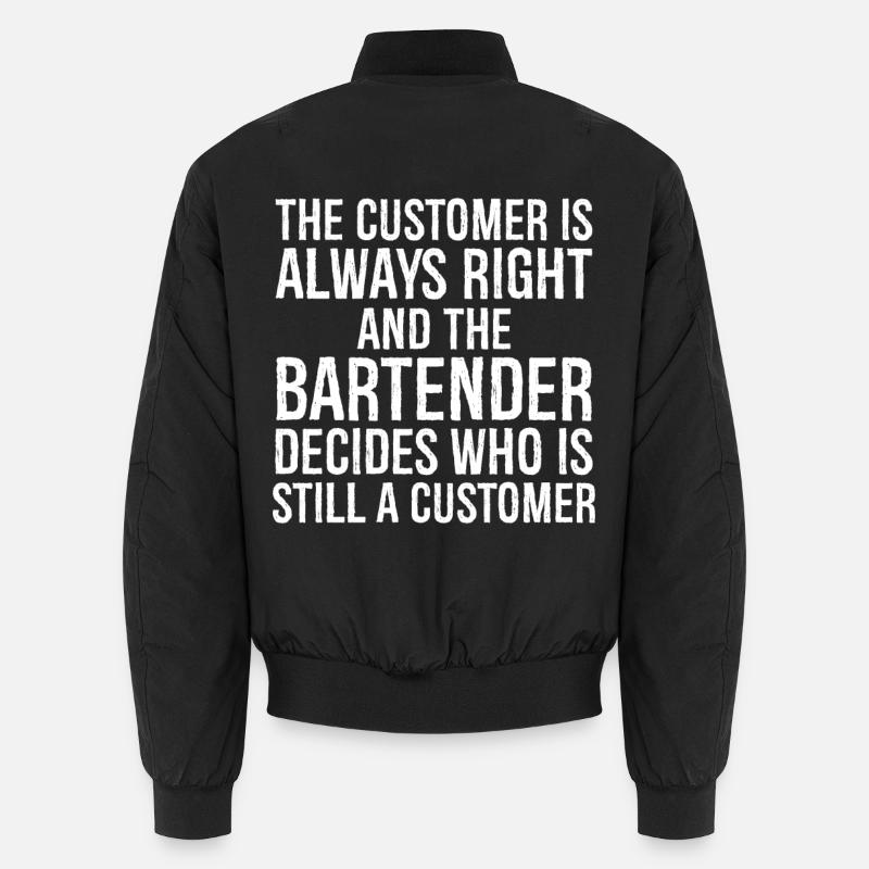 Der Kunde hat immer Recht Unisex Bomberjacke