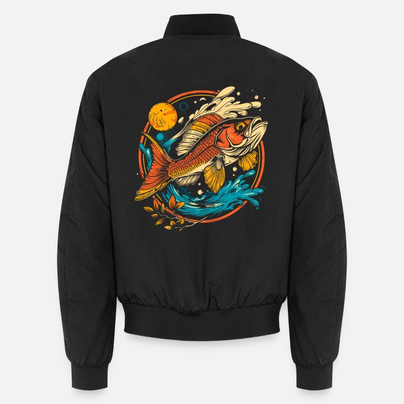 Illustration de poisson Bomber unisexe