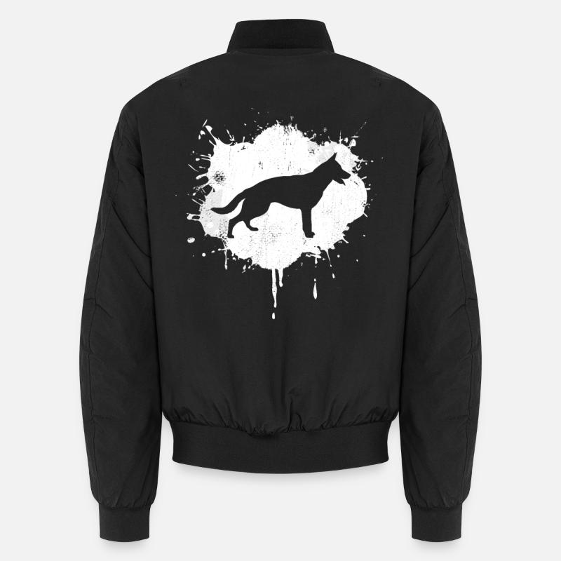 Schäferhund Unisex Bomberjacke