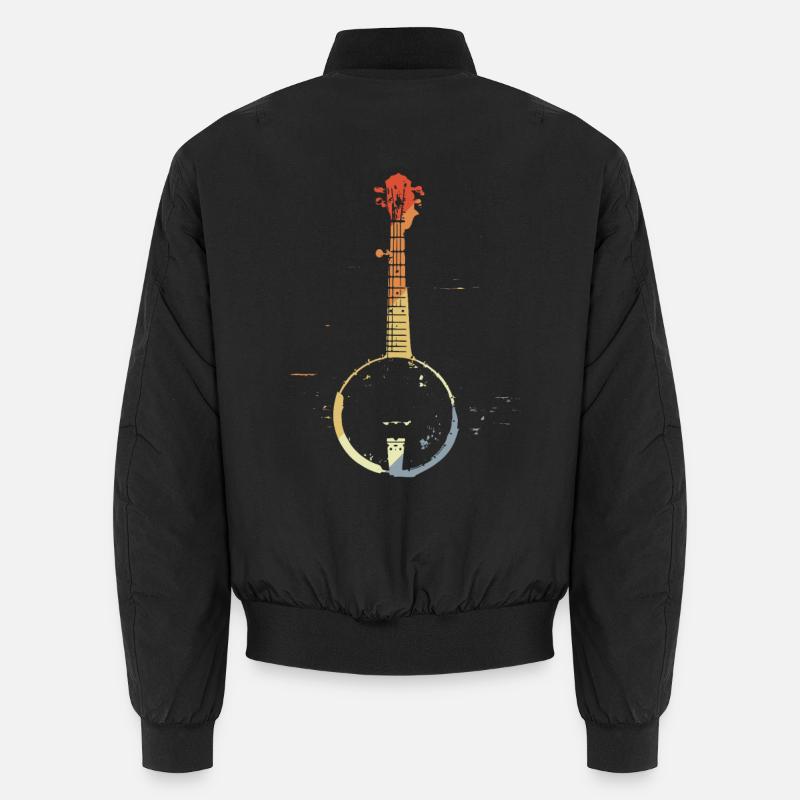 Graphique Banjo Rétro Bomber unisexe