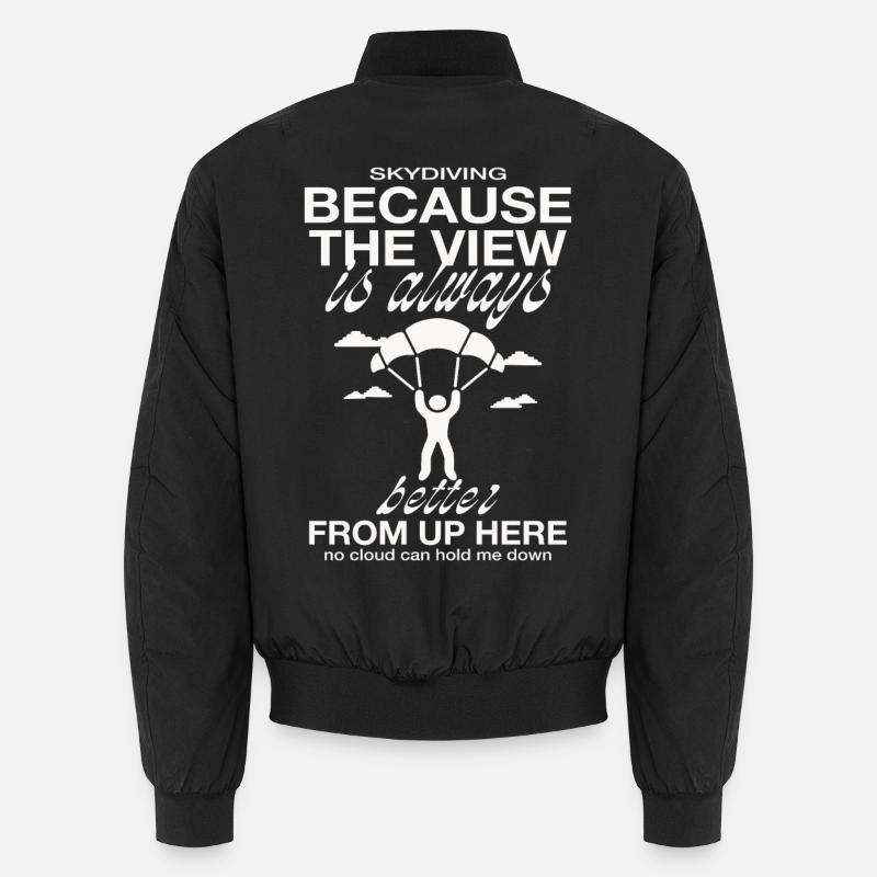 Skydiving Unisex Bomberjacke