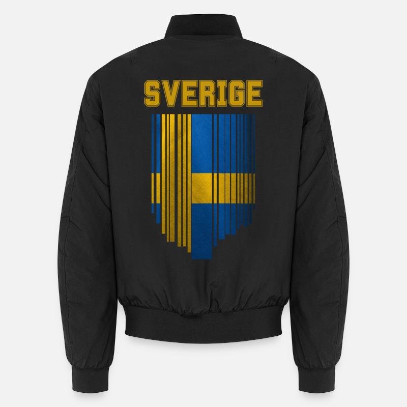 Drapeau de la Suède, fierté suédoise Bomber unisexe
