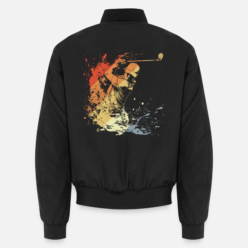 Golfeur Rétro Bomber unisexe