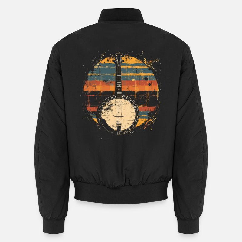 Banjo Synthwave Bomber unisexe