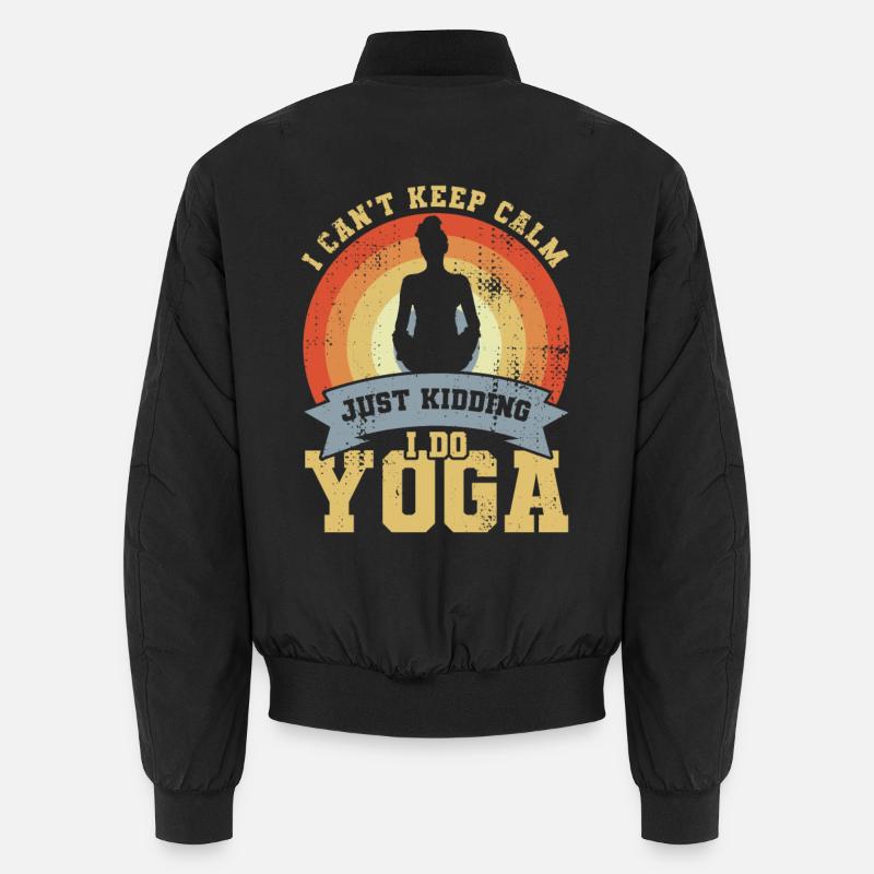 Yoga Witz Unisex Bomberjacke