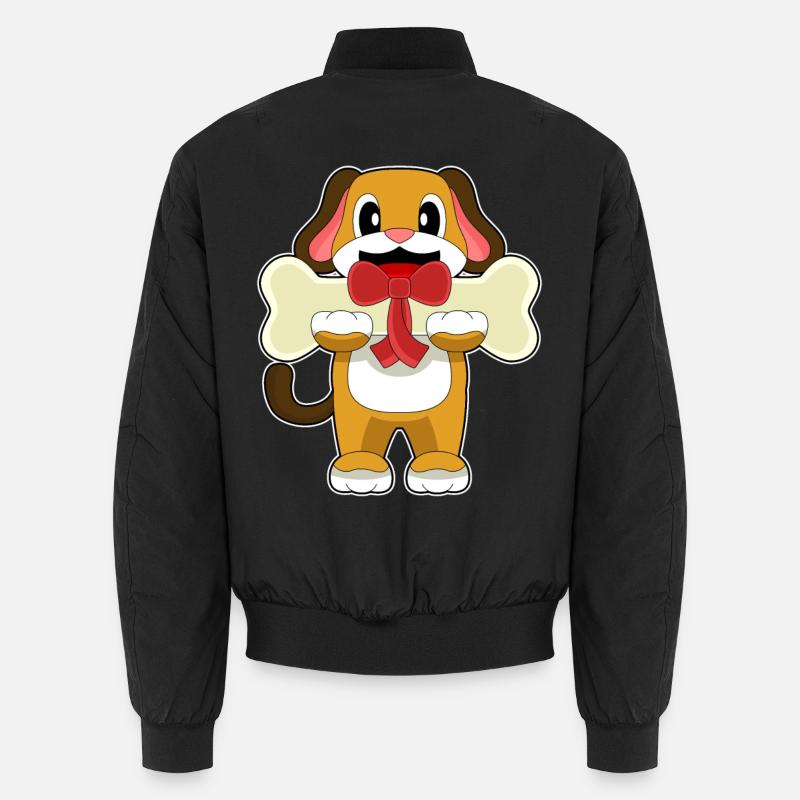 Os de chien - Bomber unisexe - noir