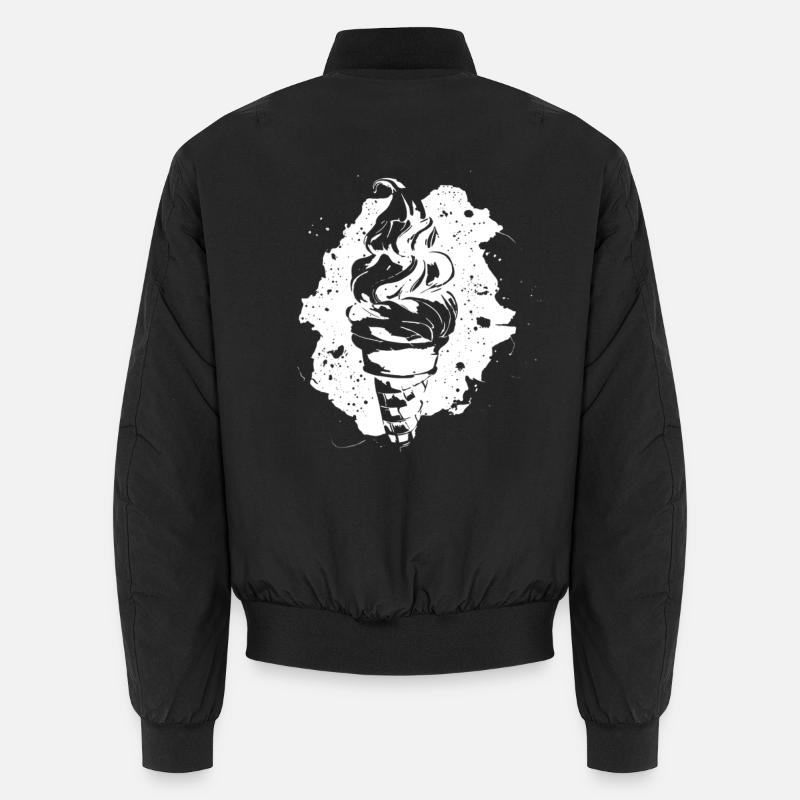 Graphique de crème glacée Bomber unisexe