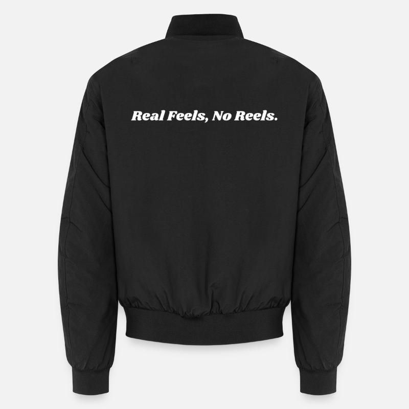 Real Feels - Sans bobines Détox numérique Pleine conscience Bomber unisexe
