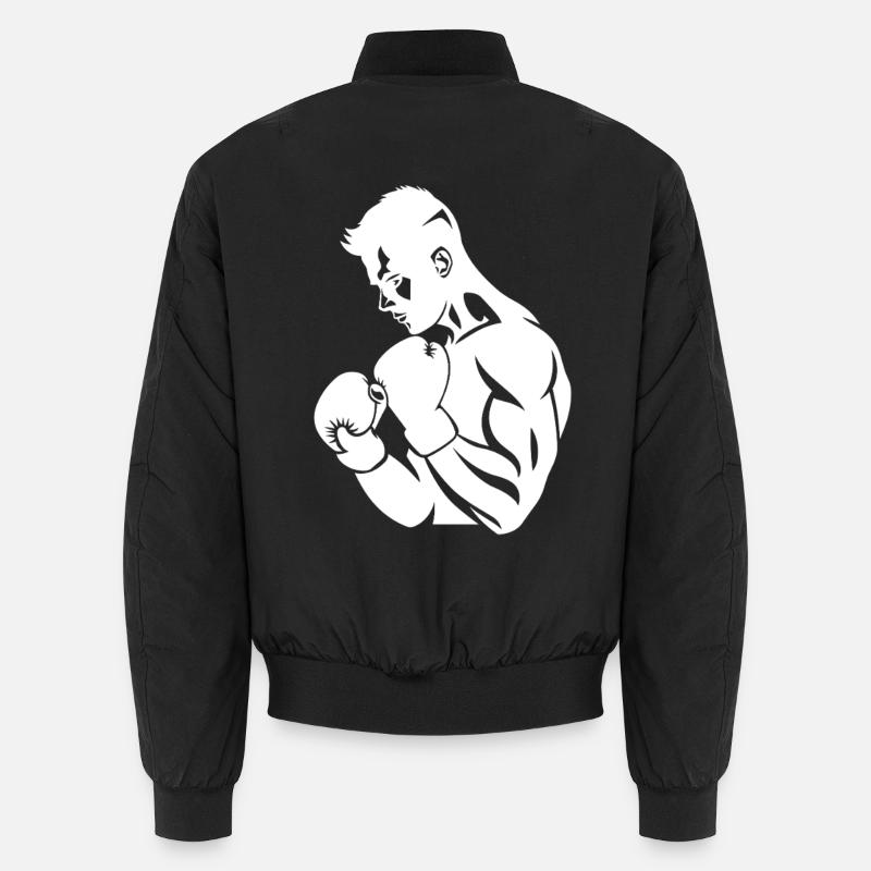 Dessin de boxeur Bomber unisexe