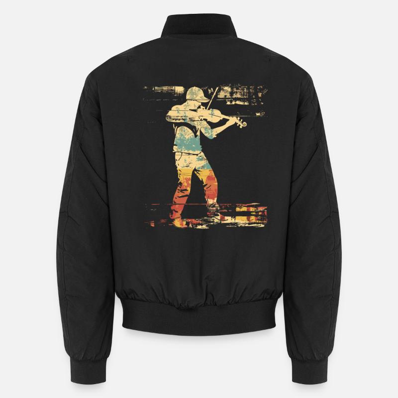 Violon Style BD Bomber unisexe