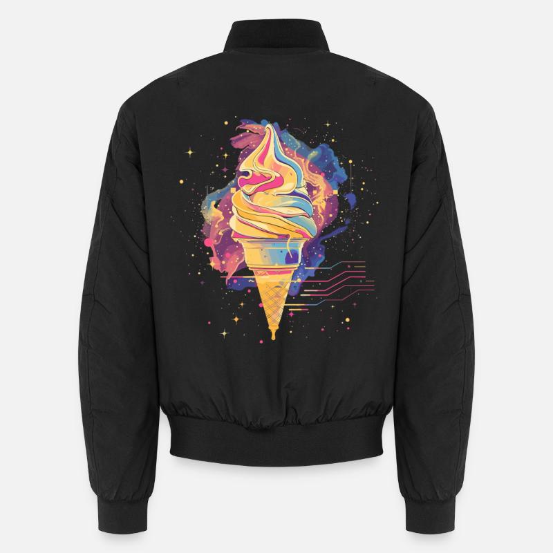 Crème glacée Vaporwave Bomber unisexe