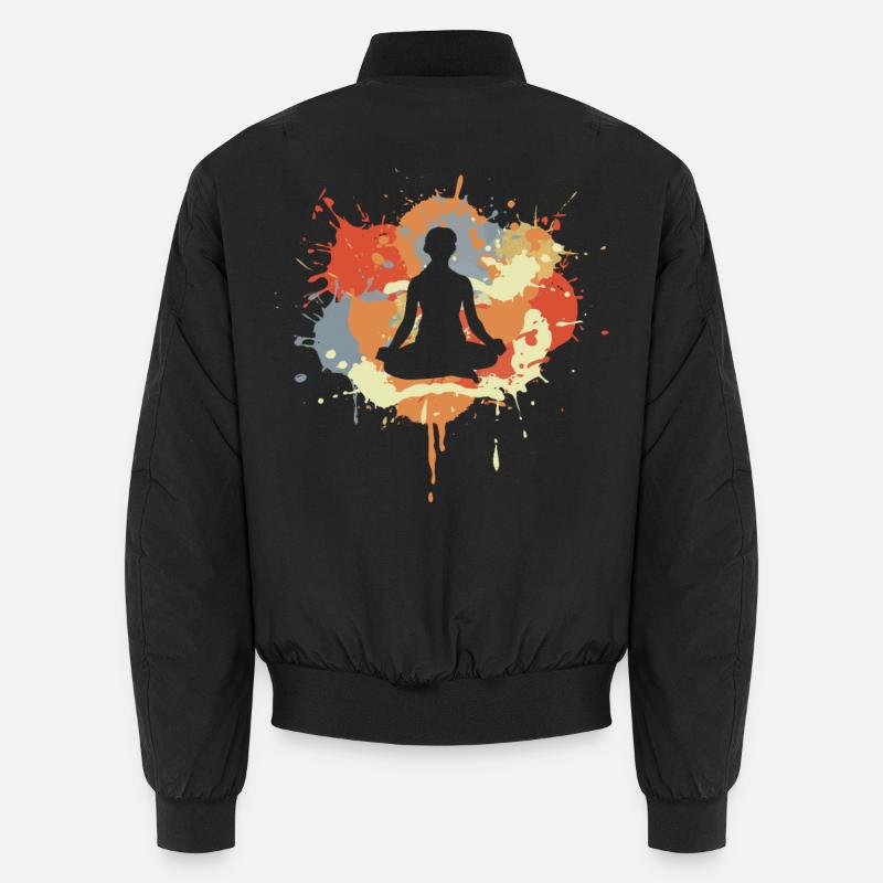 Yoga Unisex Bomberjacke