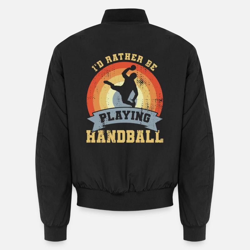 Handball Dicton Look Rétro Bomber unisexe