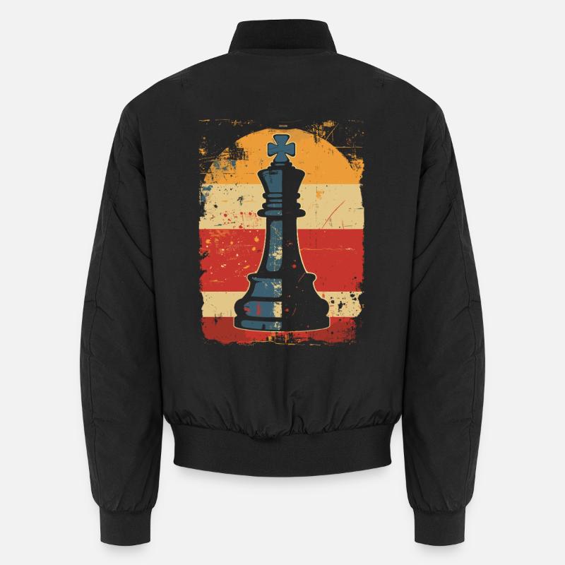Chess piece Steamwave Unisex Bomber Jacket