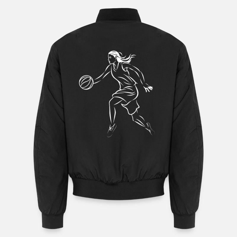 Basketball player Unisex Bomber Jacket