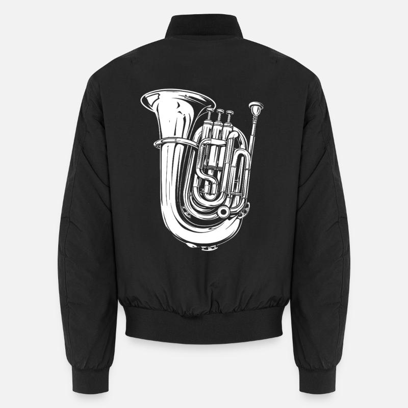 Dessin de tuba Bomber unisexe