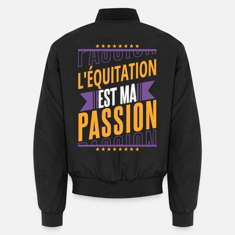 L'équitation Est Ma Passion Bomber unisexe