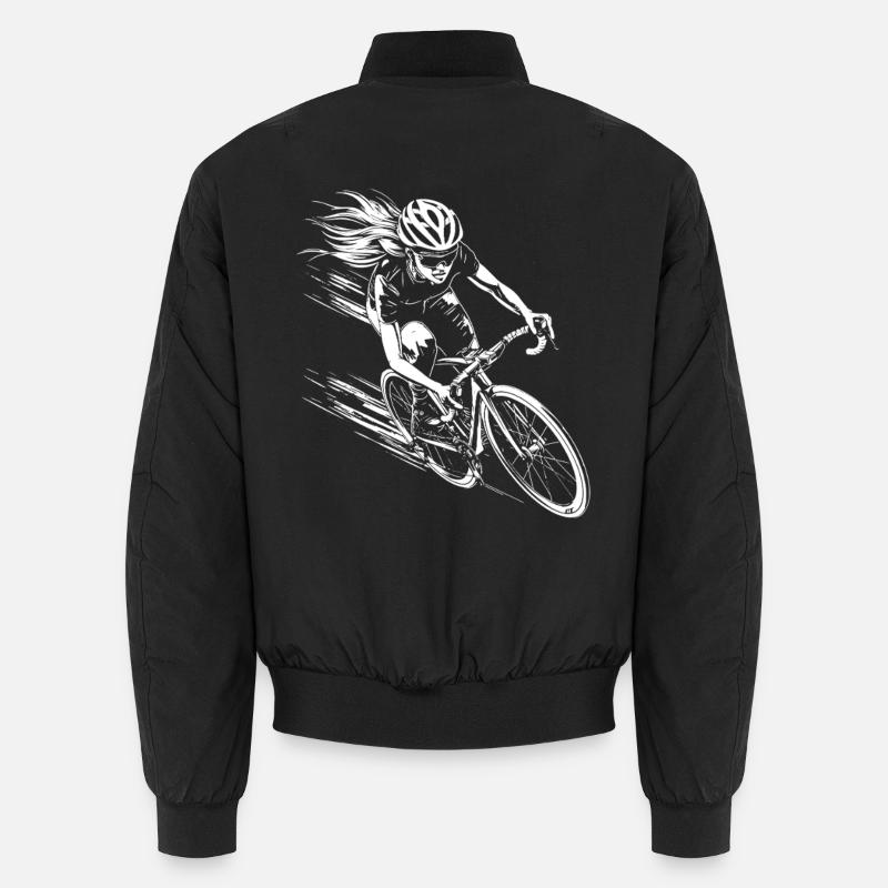 Cyclist Unisex Bomber Jacket