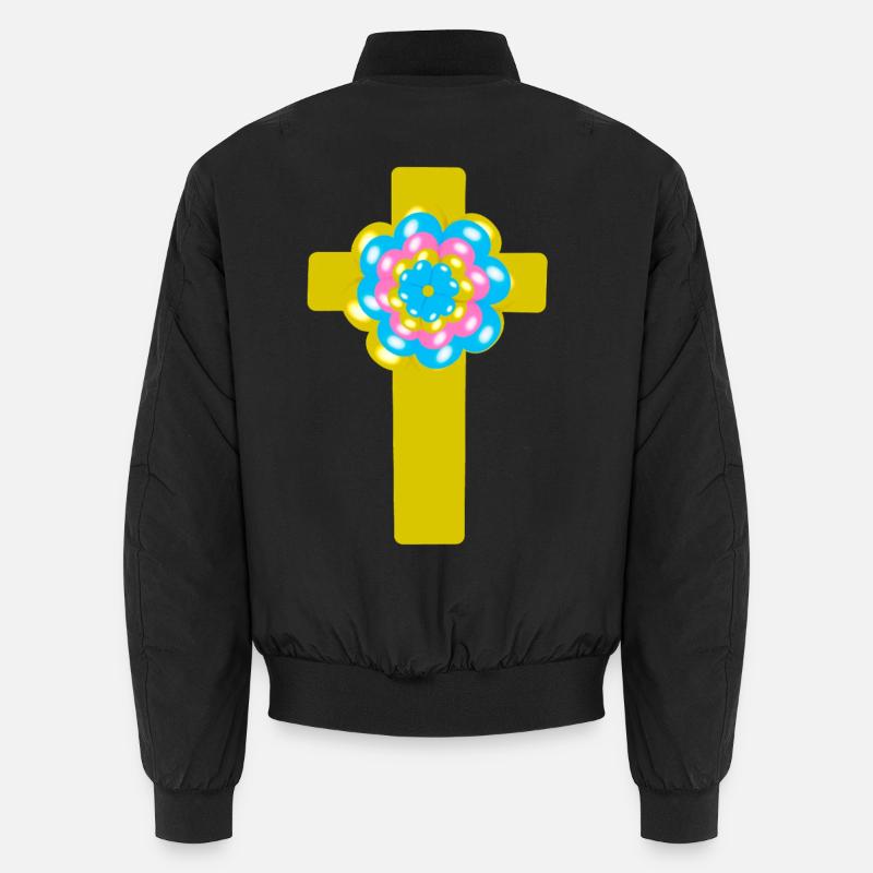 Cross Jesus Crosses Messiah Unisex Bomber Jacket
