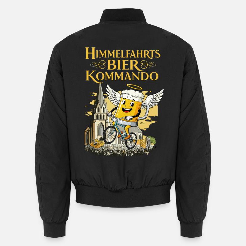 Ascension Beer Command - Funny Father's Day Unisex Bomber Jacket