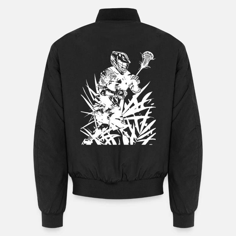 Joueurs de crosse - Bomber unisexe - noir