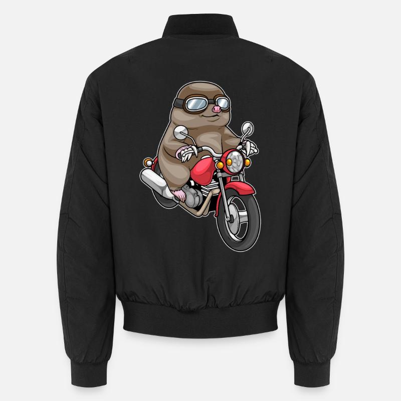 Maulwurf Motorrad Unisex Bomberjacke