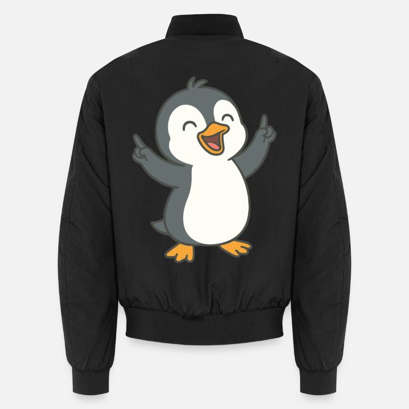Pingouin dansant Bomber unisexe