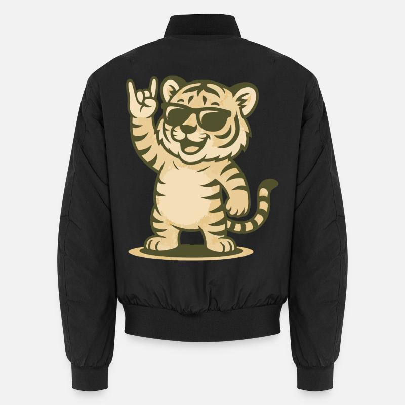 Tigre Rock’n’Roar Bomber unisexe