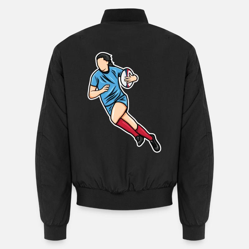 Women's Rugby - Unisex Bomber Jacket - black