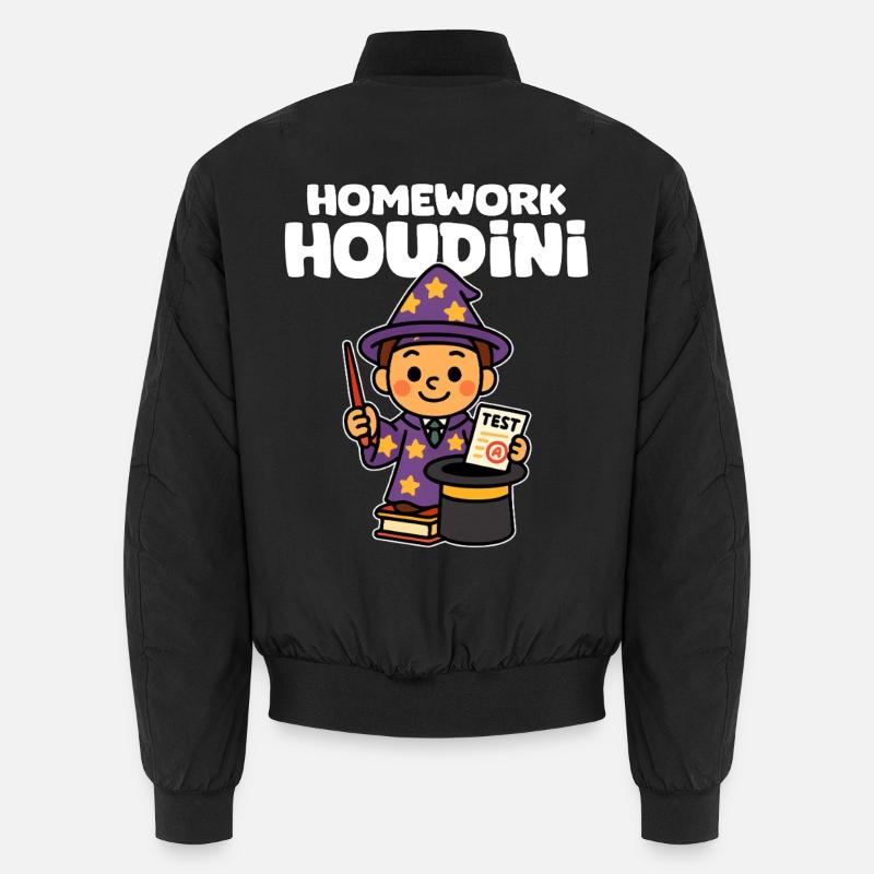 DEVOIRS HOUDINI - CADEAU ENSEIGNANT Bomber unisexe