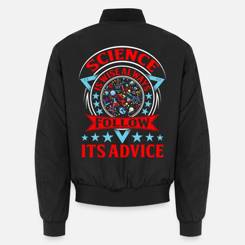 Vie scientifique Devise Design Bomber unisexe
