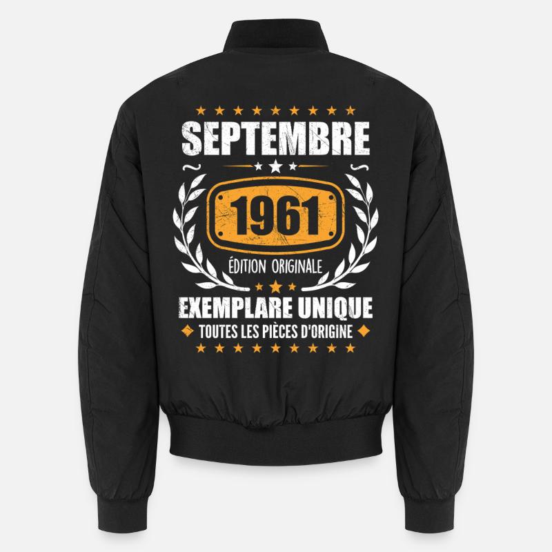 September 1961 Unikat - September 1961 Unisex Bomberjacke