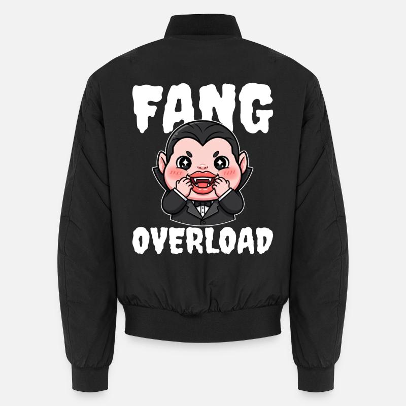 FANG_OVERLOAD - Bomber unisexe - noir