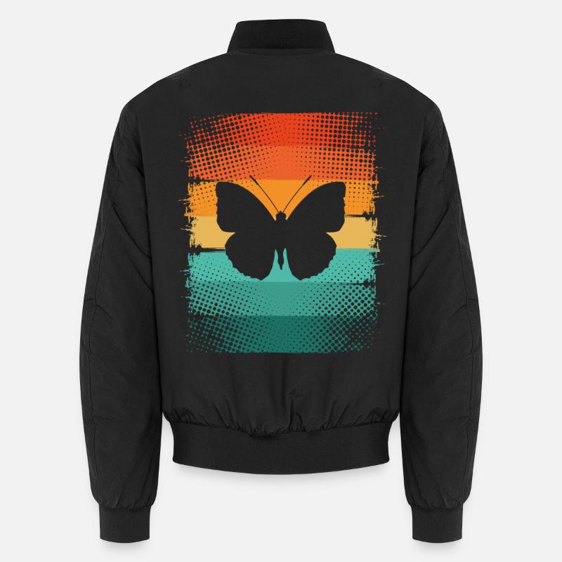 Schmetterling Unisex Bomberjacke