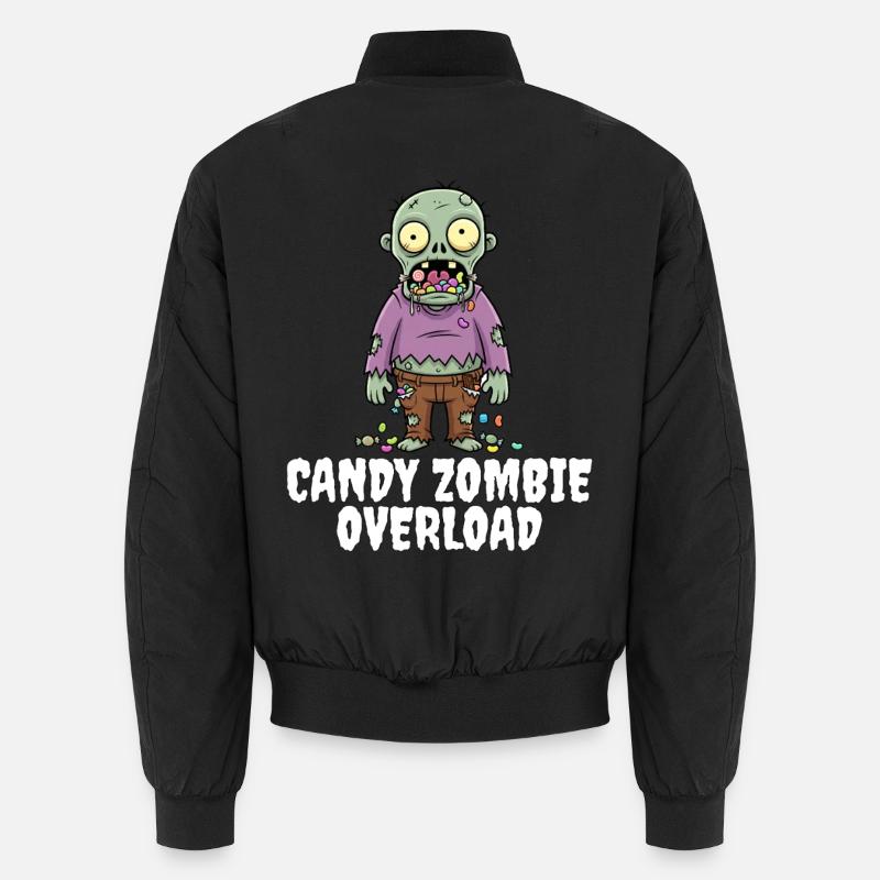 CANDY ZOMBIE OVERLOAD - ZOMBIE HALLOWEEN Unisex Bomberjacke