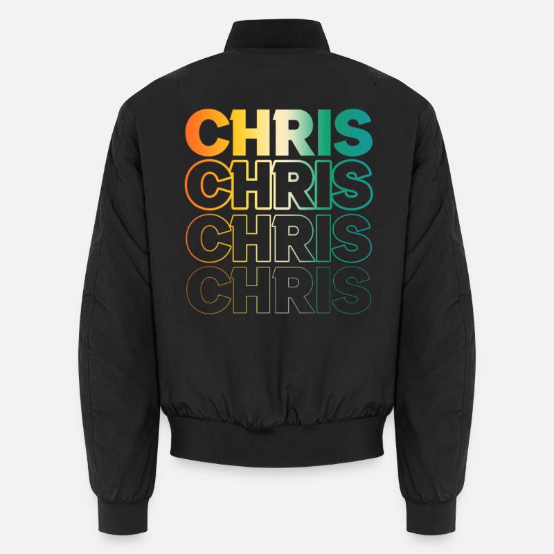 Chris Christian Christoph Christopher Unisex Bomber Jacket