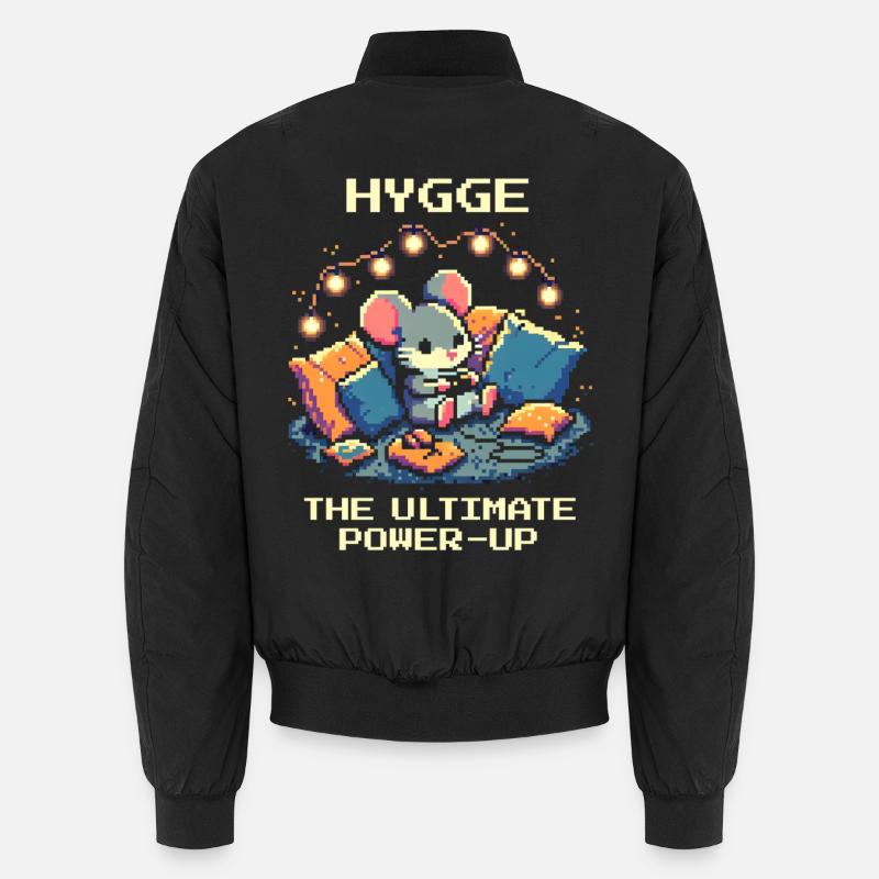 Hygge: Das ultimative Power-Up Unisex Bomberjacke