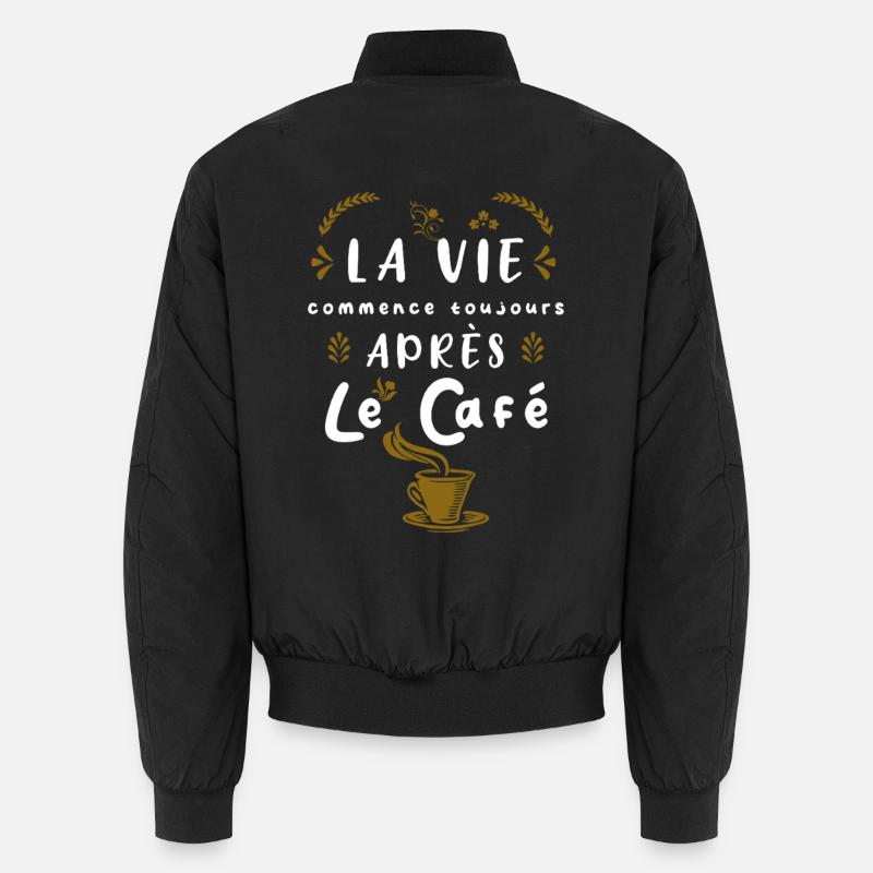 Humor Gift For Coffee Lover Unisex Bomber Jacket