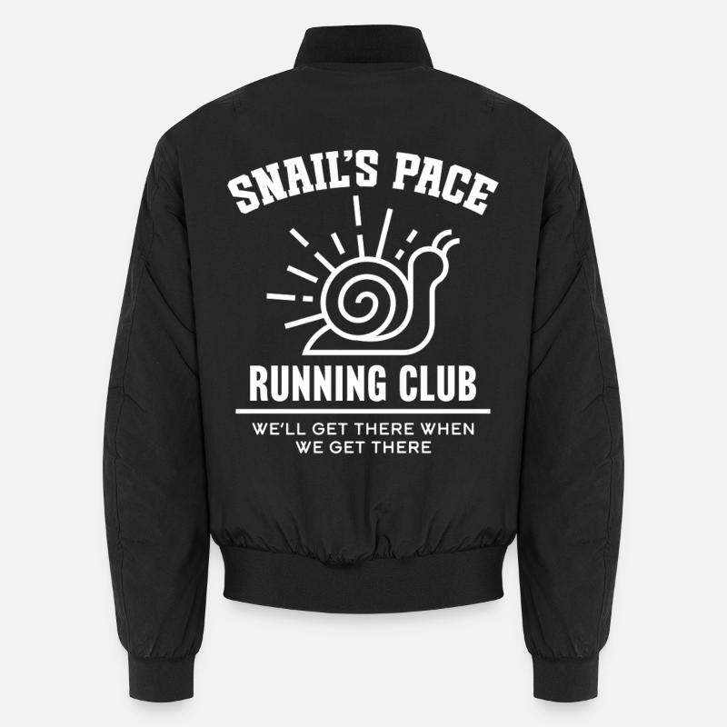 Club de course Snail’s Pace Bomber unisexe