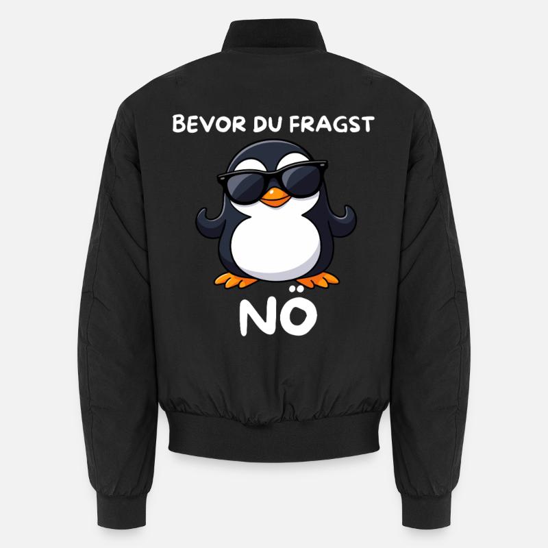 Penguin with sunglasses Lower Austria Unisex Bomber Jacket